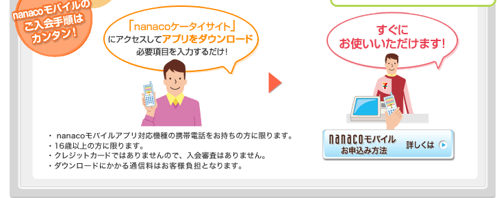nanaco���o�C���̂�����菇�̓J���^���I