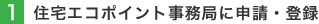 [1] �Z��G�R�|�C���g�����ǂɐ\���E�o�^