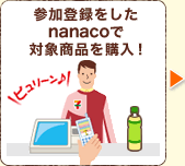 �Q���o�^������nanaco�őΏۏ��i���w���I