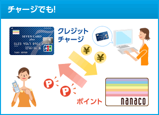 チャージでも!