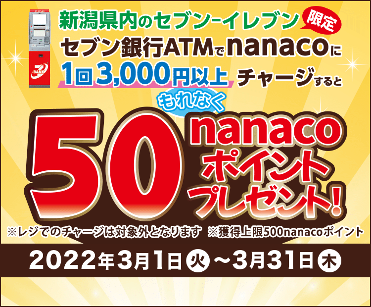 電子マネー Nanaco 公式サイト